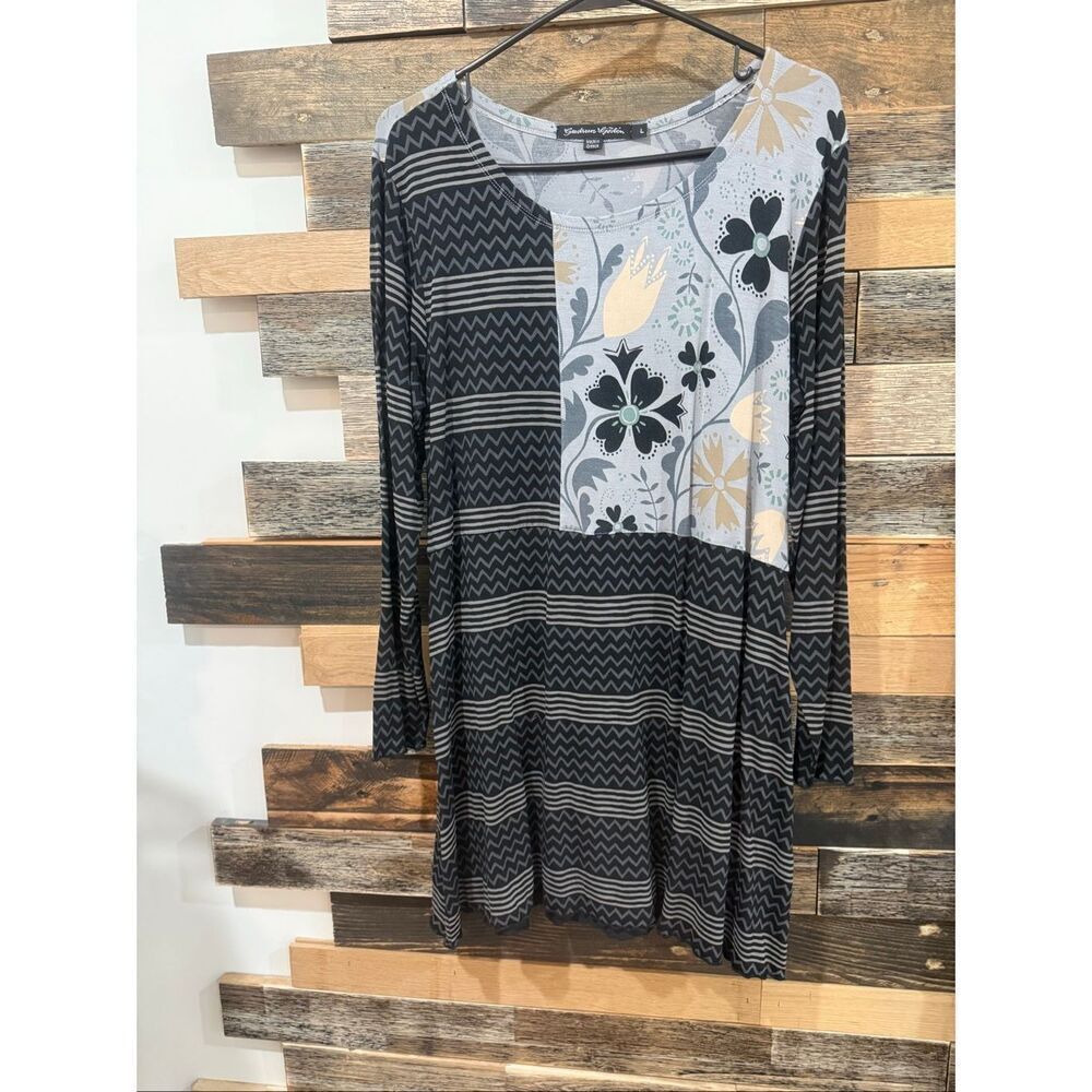 Gudrun Sjoden midi dress tunic size Large